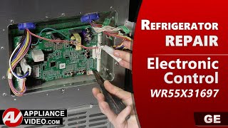GE Refrigerator Not Cooling - Electronic Control Repair