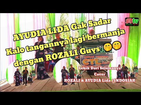 AYUDIA LIDA Tidak sadar kalo tangannya lagi bermanja dengan ROZALI Guys 😀😀🤭