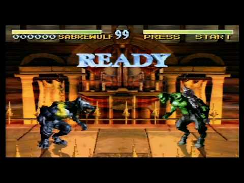 Killer Instinct: Sabrewulf Playthrough On Hardest Difficulty (SNES) (1080p)