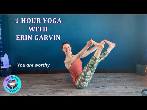 1 Hour Yoga with Erin Garvin. You are Worthy