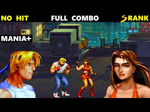 Streets of Rage 4 Stage 10 Full Combo Mania+ Axel Blaze SoR3 2 Players
