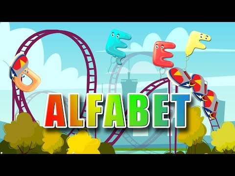 ALFABET DLA DZIECI 🎠 ABECADŁO PO POLSKU !