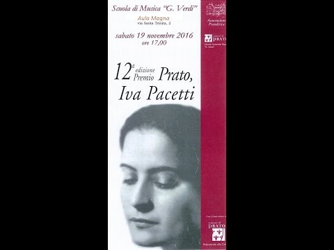 immagine di anteprima del video: 12a edizione premio Prato, Iva Pacetti  19/11/2016