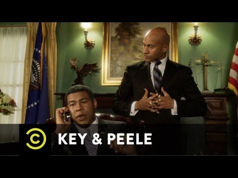 Key & Peele - Obama's Anger Translator - Michelle Calls Barack