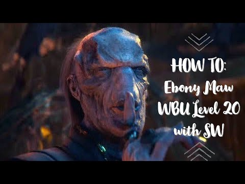 WBU Ebony Maw Stage 20 with Scarlet Witch | Marvel Future Fight