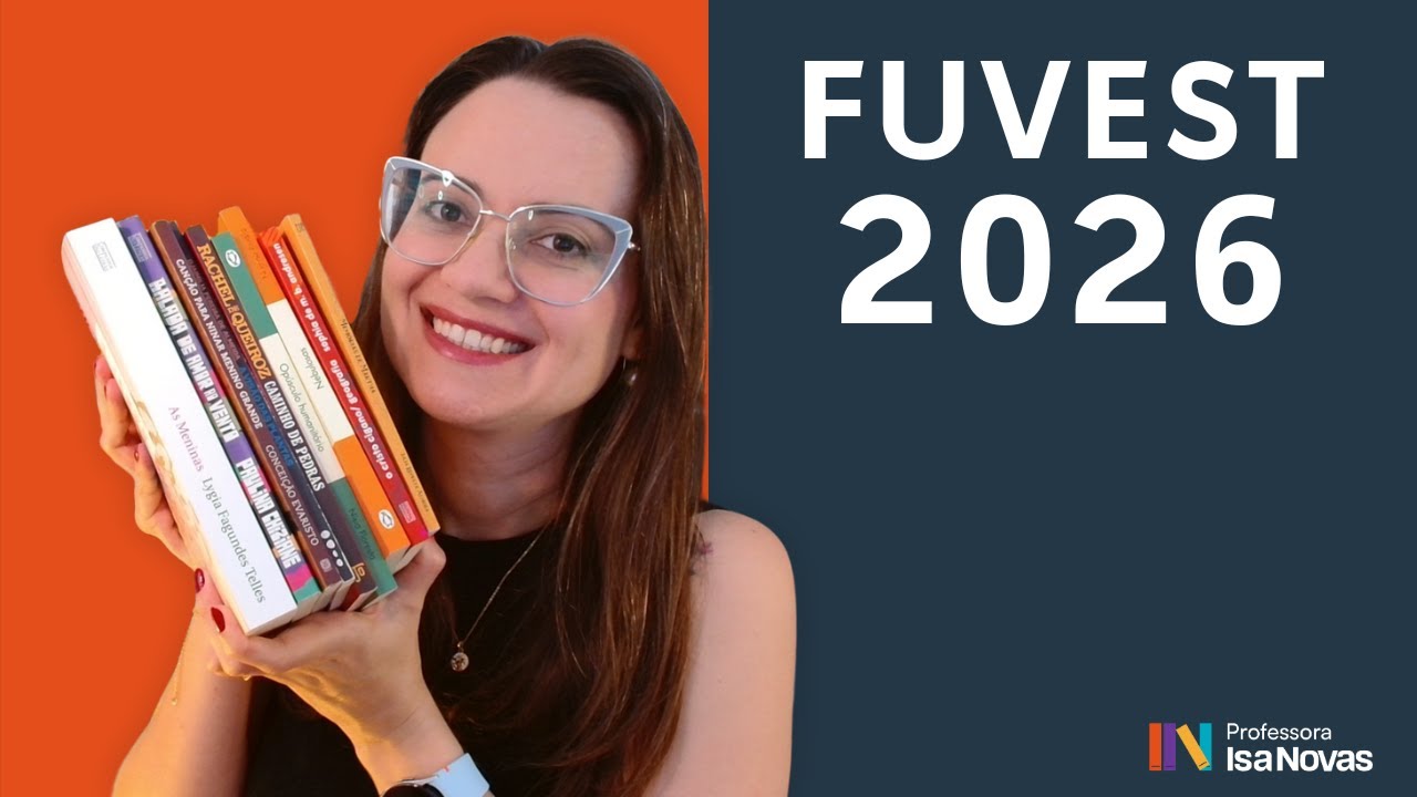 FUVEST 2026 | Lista de leitura obrigatória | Livros Fuvest 2026