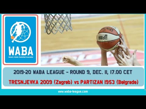 WABA - 9.kolo - Trešnjevka 2009 - Partizan - 2019/2020