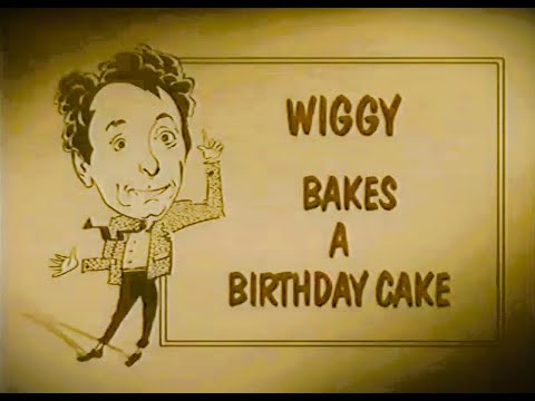 Wiggy Sketch 1 - Wiggy Bakes A Birthday Cake (1990) VHS