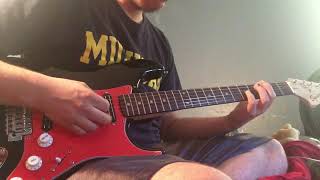 Six Feet Under Smoke on the Water Guitar Cover