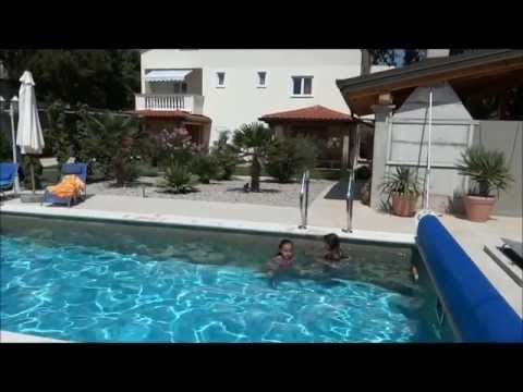 Insel Krk Privatunterkunft/Malinska - Villa Antonella mit Schwimmbad (Sziget Krk szállás)