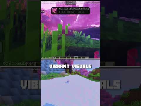 Minecraft Deferred Shaders: Prizma vs Vibrant Visuals!