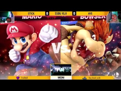 4o4 Ultimate Weekly XLII: $125 Pot Bonus! - VA| Ave~ (Mario) vs VA| STiCK (Bowser) - Winners Round 3