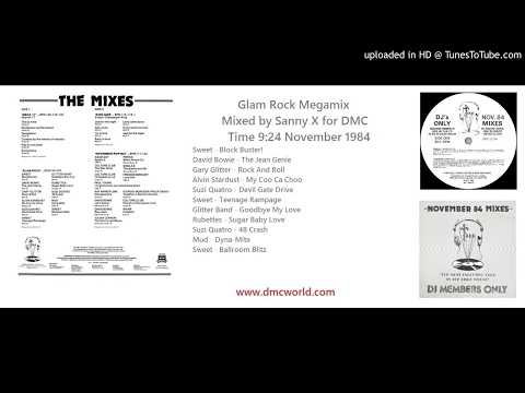Glam Rock Mix (DMC Sanny X mix Nov 1984)