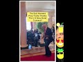 The Epic Moment Pres. Trump Interacts With U.S Navy Band Cruisers..#trump #usa #cruiser #music #love