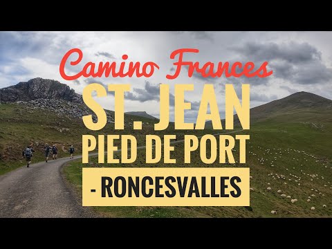 Jakobsweg : Camino Frances - der heftigste Wind aller Zeiten! - St. Jean Pied de Port - Roncesvalles
