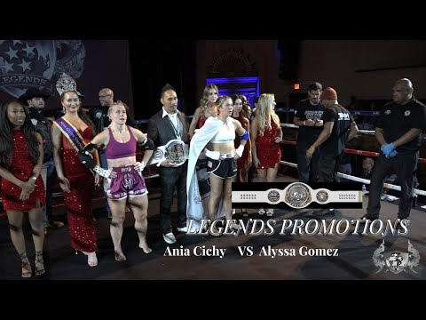 Ania Cichy VS Alyssa Gomez - Champion Title Defense at 142lbs - Light Welterweight