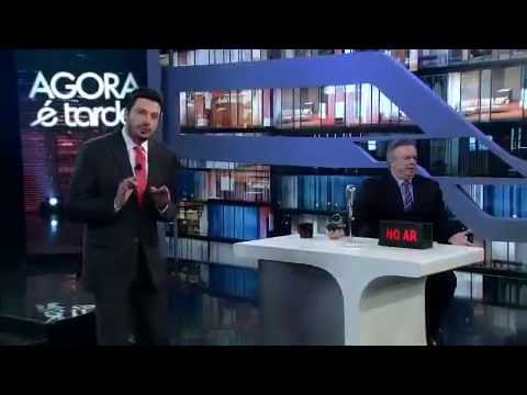 Elenco do Agora é Tarde cumpre desafios antes do Fim Do Mundo 20/12/2012