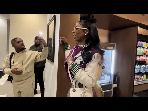 BACK IN THE D POPPED UP ON LAKEYAH !!