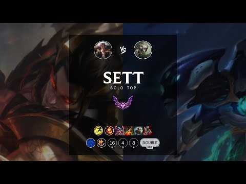 Sett Top vs Camille - EUW Master Patch 12.7