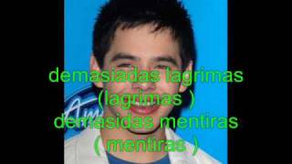 barriers by david archuleta en español