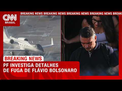 Polícia Federal investiga detalhes de fuga de Flávio aos EUA | BASTIDORES CNN