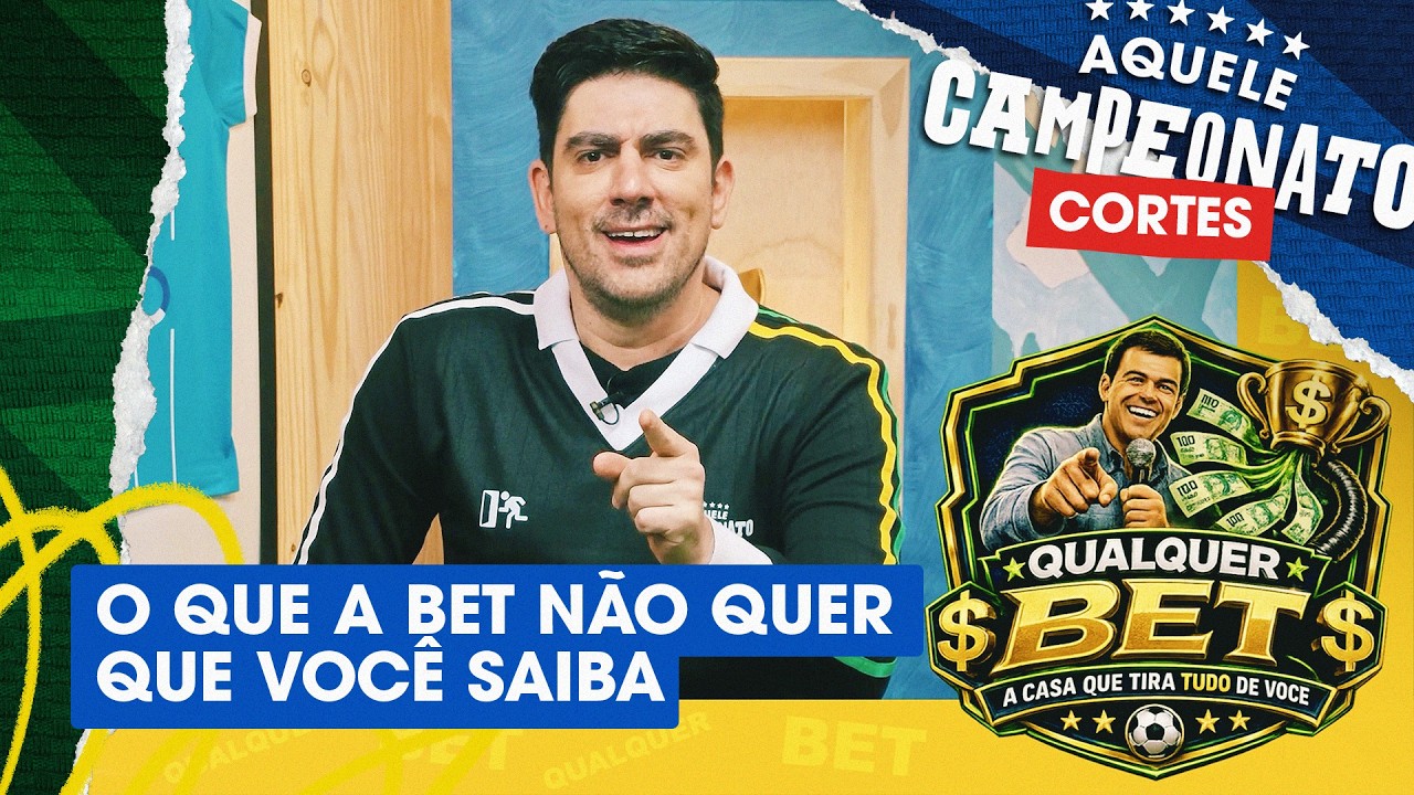O PORTA DOS FUNDOS ESTÁ ENVOLVIDO EM BET? | CORTES AQUELE CAMPEONATO