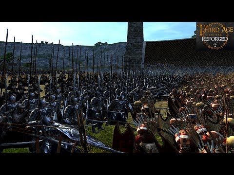4 HARADRIM ARMIES INVADE RIVENDELL (Siege Battle) - Third Age: Total War (Reforged)