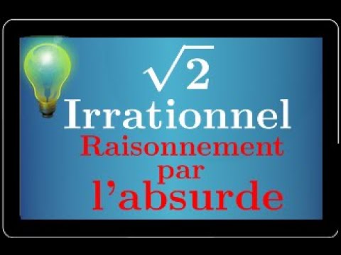 Show that the root of 2 is irrational • √2 - second year mathematics • Reasoning by contradiction
