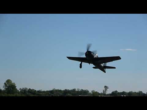 F8F Bearcat Max Takeoff and Fly bys