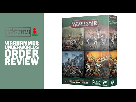 Heroes and Hunters | Warhammer Underworlds Order Box | Unboxing & Review