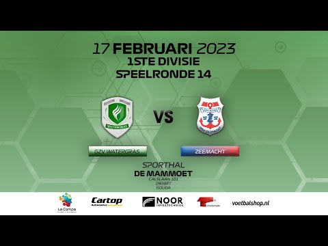 GZV WATERGRAS - ZEEMACHT | SPEELRONDE 14 | 1STE DIVISIE | SAMENVATTING 17 FEBRUARI 2023 |