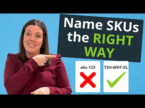 How to Create SKU Numbers in 3 Easy Steps