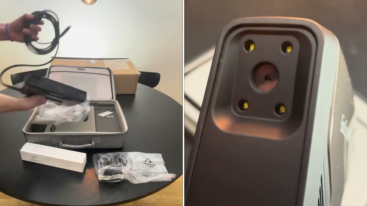 ASKDESIGN - UNBOXING EINSCAN PRO HD 3D-SCANNER WITH INDUSTRIAL PACK