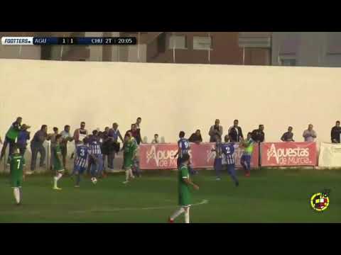 Golazo de cabeza de Bruno Caballero