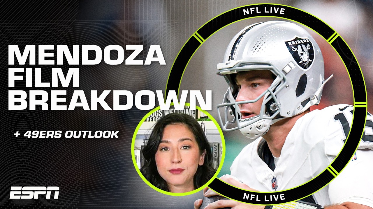 How Fernando Mendoza can improve before the regular season 🎥 + 49ers outlook | NFL Live