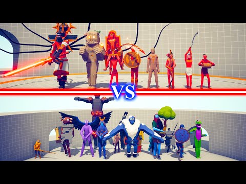 EGYPT DLC TEAM vs GIANTS TEAM - Totally Accurate Battle Simulator TABS