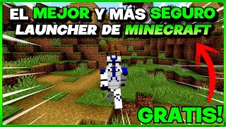 🏆EL MEJOR Y MÁS SEGURO LAUNCHER DE MINECRAFT 2024✅(NO premium y GR4TIS)