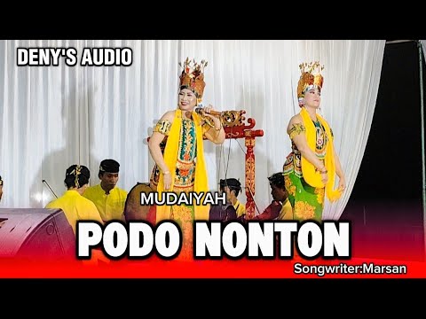 MUDAIYAH - PODO NONTON GANDRUNG TEROB - MAWAR PUTIH KEMIREN LIVE MONDOLUKO 2025