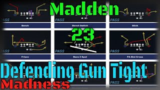 Defending Gun Tight and Stack Formations in Madden 23 - Part 1