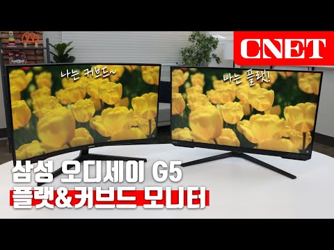 게이밍 모니터🖥 '평면 vs 커브드', 이제 둘 중에 하나만 고르세요! 삼성전자 2022년형 '오디세이 G5' | #Review