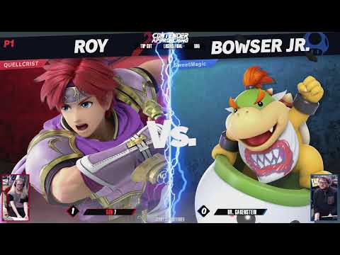 CA 93 - 7 (Roy) Vs. Dr. Cakenstein (Bowser Jr.) - Losers Finals - SSBU