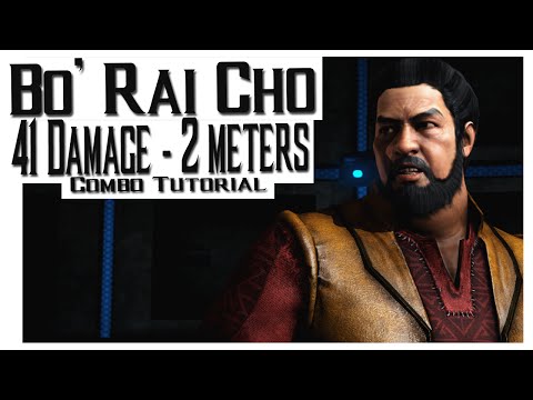 Bo' Rai Cho - Combo Tutorial - Mortal Kombat X