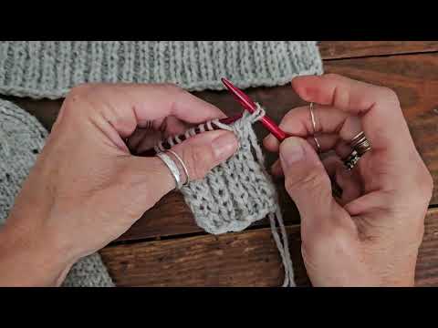 Slip Stitch Ribbing Bind-Off