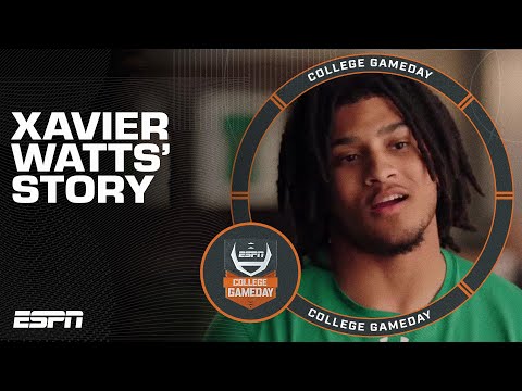 Zero Excuses: How Xavier Watts' father molded him into who he is today | College GameDay