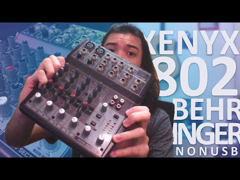 Behringer Xenyx 802 Audio Mixer Review for Streamers