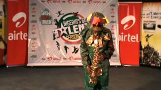 13-year-old Lagbaja auditions for #NGT2 #Lagos