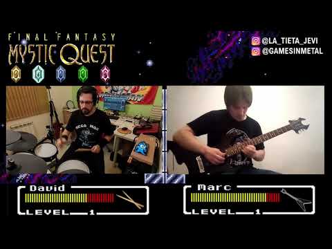 Battle Theme (Final Fantasy Mystic Quest). Retro Drummer & Games In Metal