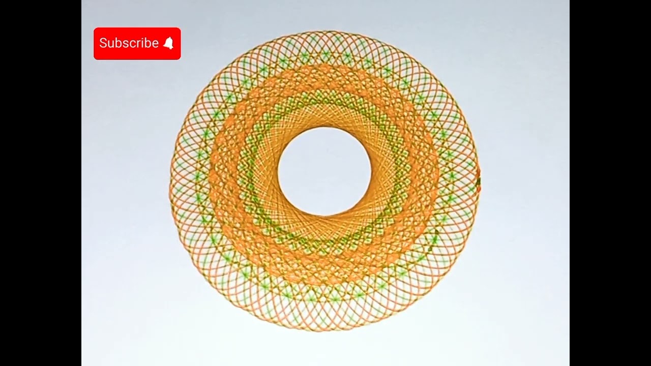 Spirograph Animation || by AsM #asmr #satisfying #spirograph