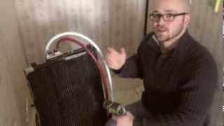 HEATING HOME WITH ELECTRIC HOT WATER TANK!