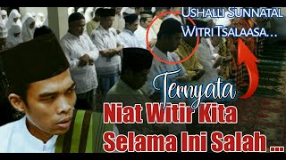 Download lagu Niat Sholat Witir Menurut Sunnah yg Benar | Ustadz Abdul Somad  mp3